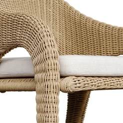 Kavali Outdoor Counter Height Stool In Honey