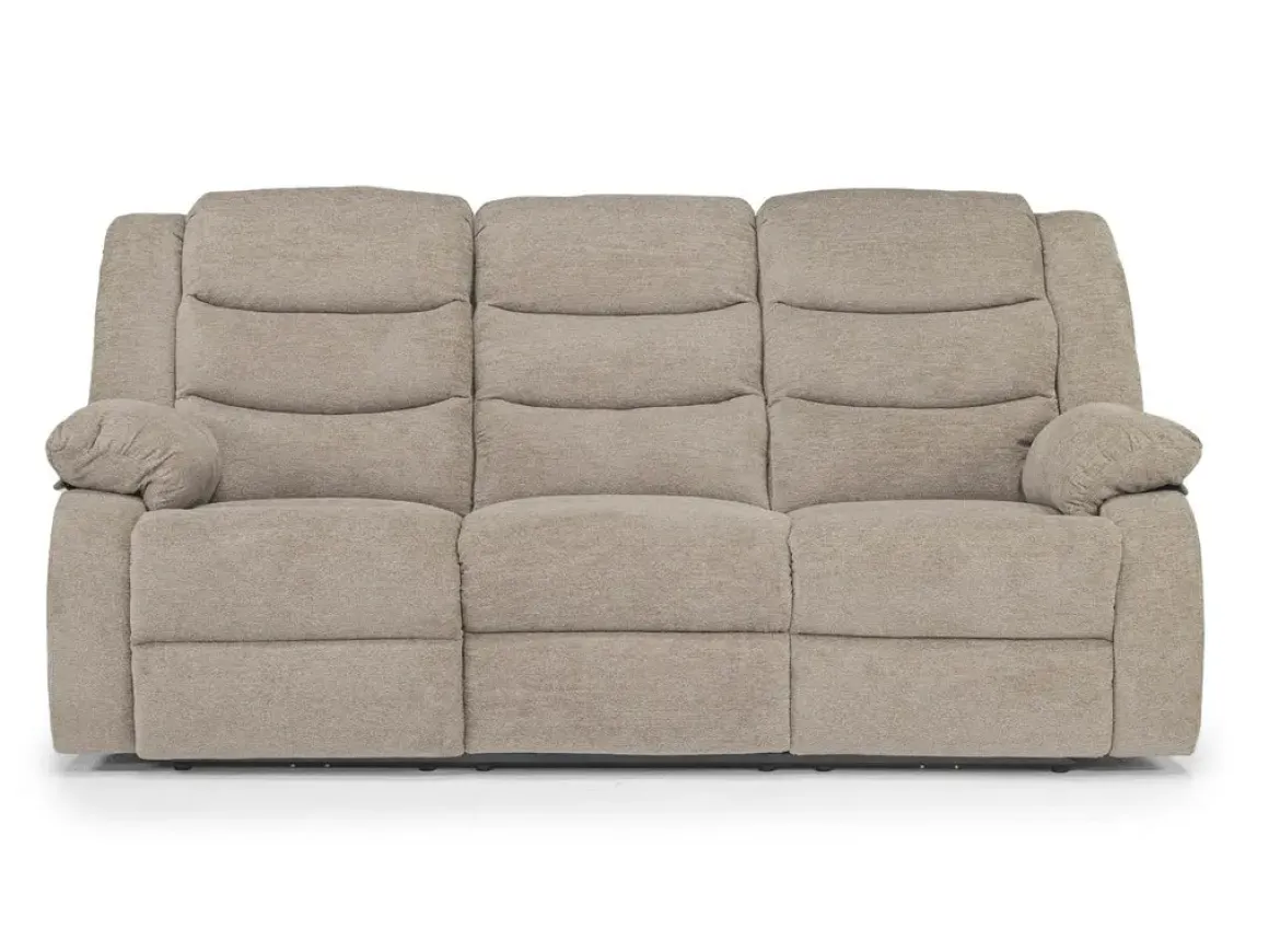Kelsey Power Sofa & Loveseat In Light Brown