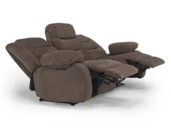 Kelsey Power Sofa & Loveseat In Light Brown