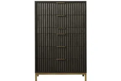 Kentfield Chest In Black Drifted Oak