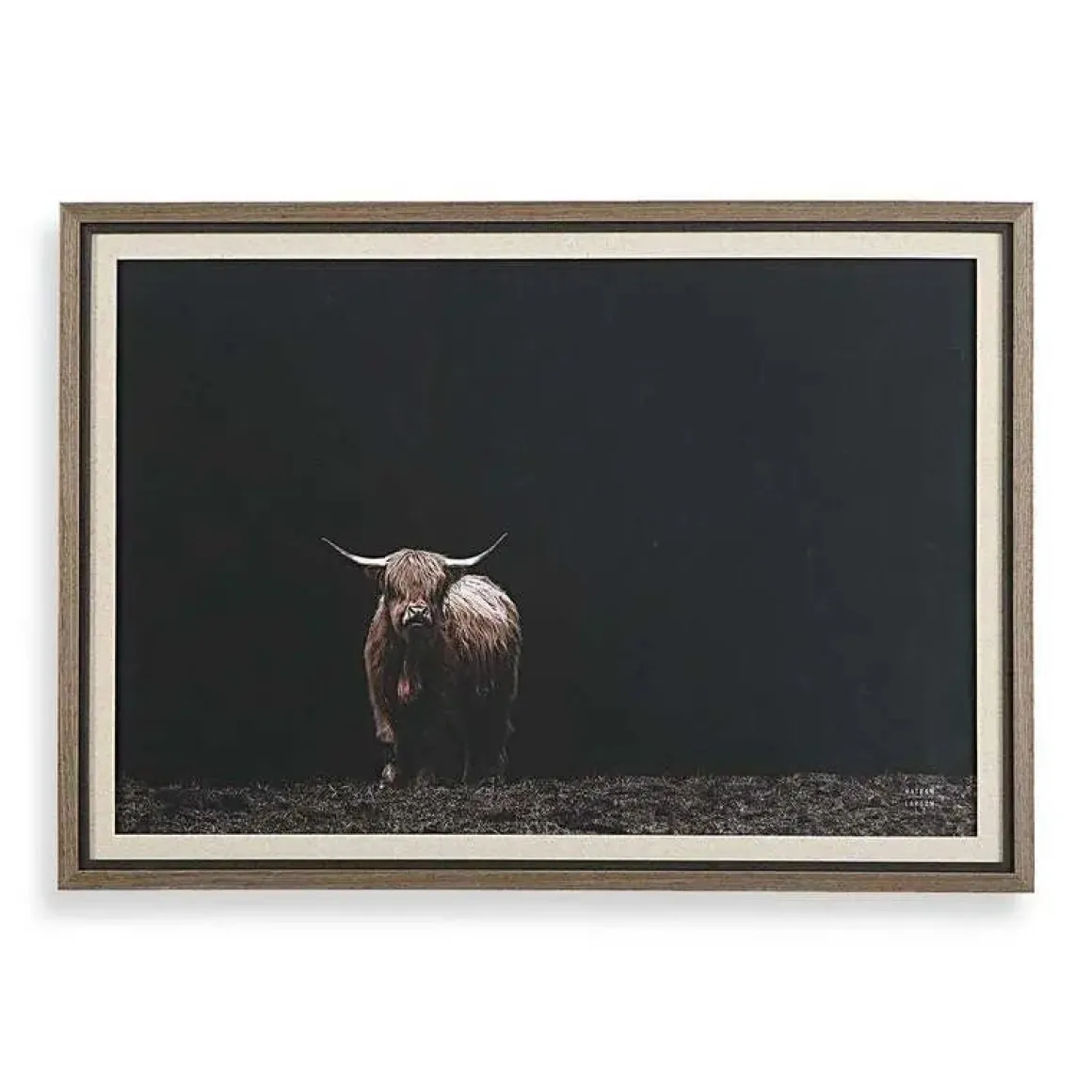 King Of The Hill Wall Art In Brown