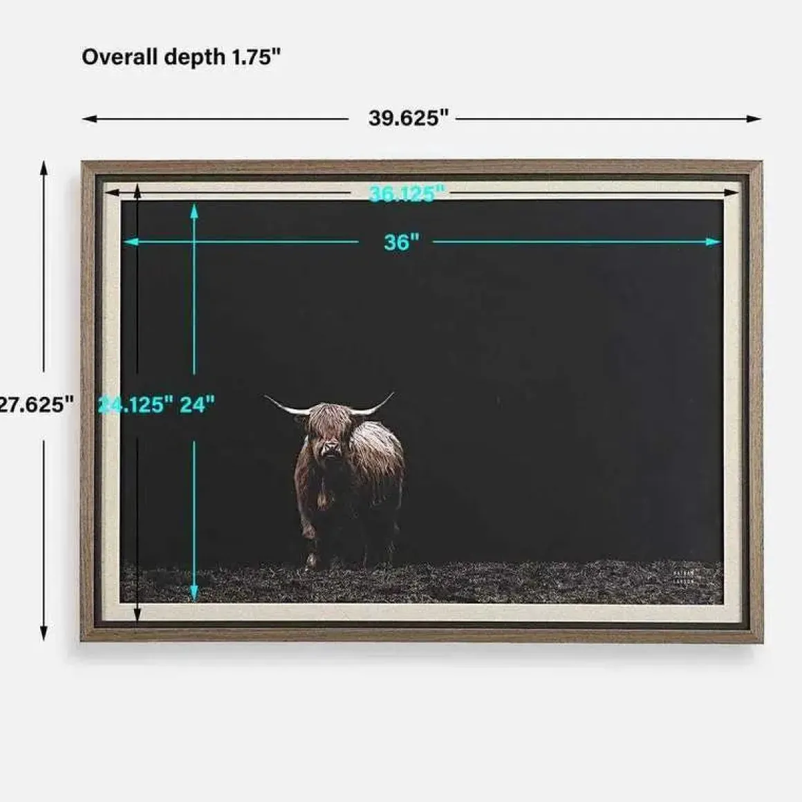 King Of The Hill Wall Art In Brown