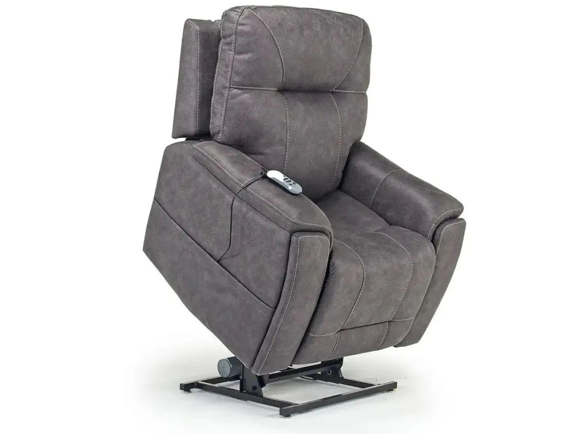 Kingston 2 Power Lift Chair In Canyon Steel