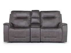 Kingston 3 Power Theater Console Loveseat W/ Immersive Sound In Canyon Ocean