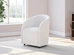 Korestone Desk Chair In White