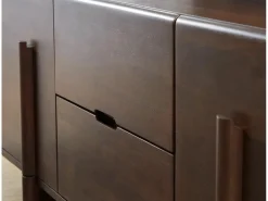 Kydler Media Console In Medium Brown