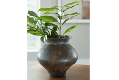 Laddlow Vase In Antique Brown