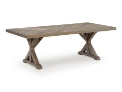 Laguna Heights Outdoor Dining Table In Beige