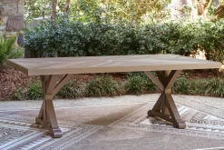Laguna Heights Outdoor Dining Table In Beige