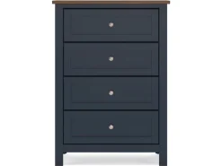 Landocken Chest In Brown/Blue