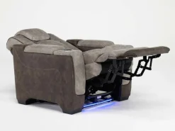 Lantana 2 Power Recliner In Rocky Gray/Brown