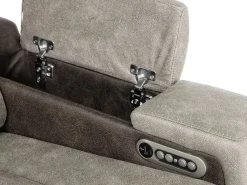 Lantana 2 Power Sofa In Rocky Gray/Brown