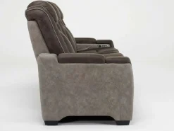 Lantana 2 Power Sofa In Rocky Gray/Brown