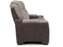 Lantana 2 Power Sofa In Rocky Gray/Brown