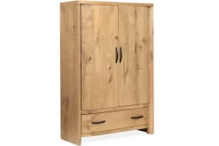 Laramie Armoire In Honey Wheat