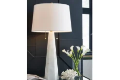 Laurellen Table Lamp In White