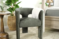 Leslie Side Chair In Rust