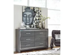 Lodanna Dresser In Gray