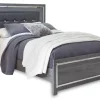 Lodanna Panel Bed In Gray, Full