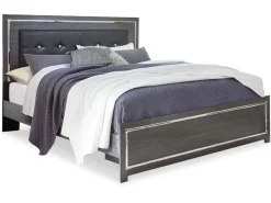 Lodanna Panel Bed In Gray, Full
