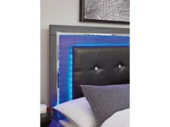 Lodanna Panel Bed In Gray, Full