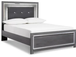 Lodanna Panel Bed In Gray, Full