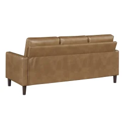 Lois Sofa In Camel Brown