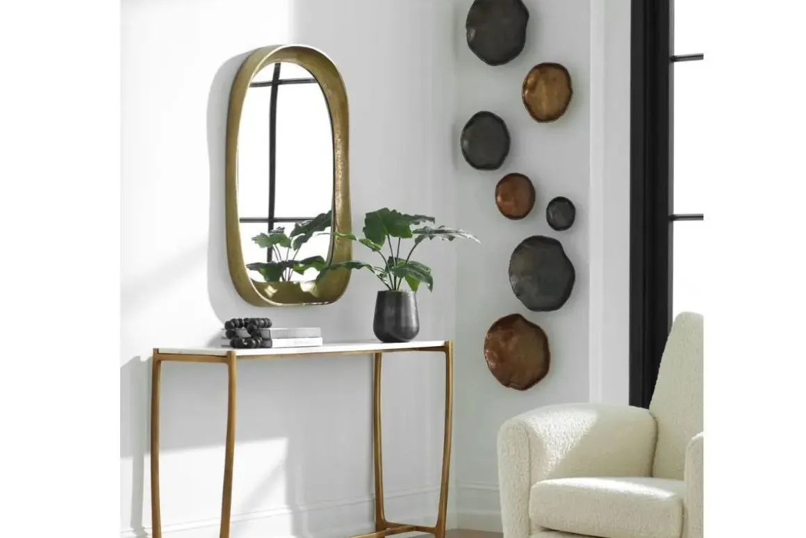 Luckycoin Wall Art In Nickel, Set Of 4