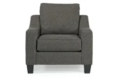 Lucy Chair In Splash Charcoal