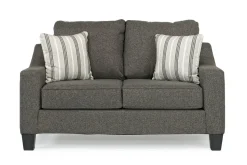 Lucy Loveseat In Splash Linen