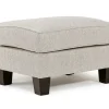 Lucy Ottoman In Splash Linen