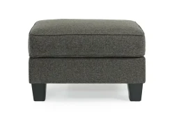 Lucy Ottoman In Splash Linen