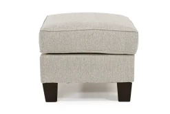 Lucy Ottoman In Splash Linen