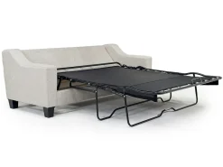 Lucy Queen Sleeper Sofa In Splash Charcoal