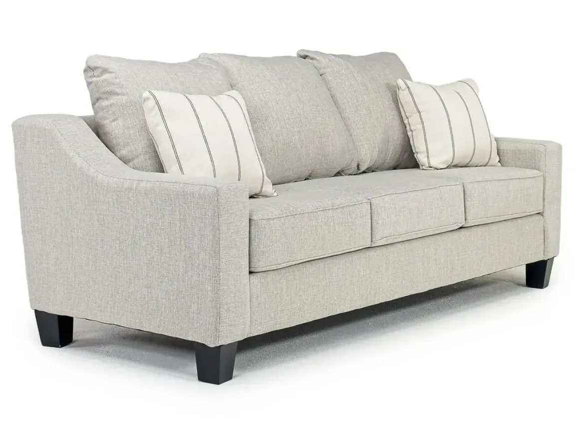 Lucy Sofa & Loveseat In Splash Linen
