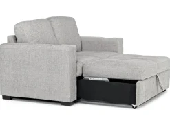 Luigi Full Sleeper Loveseat In Gray