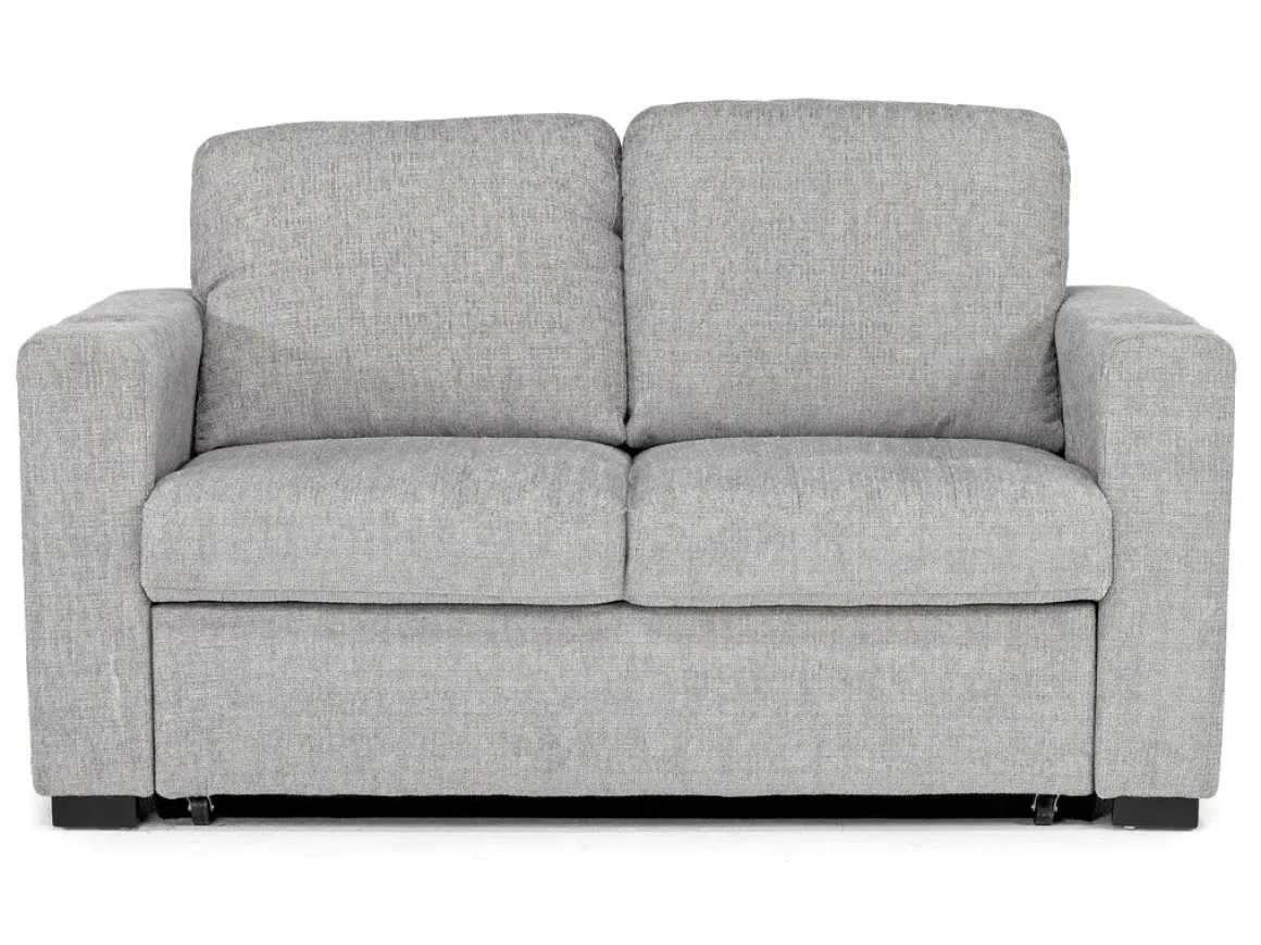 Luigi Full Sleeper Loveseat In Gray