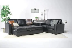 Luigi Queen Sleeper Sofa In Gray