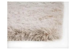 Luxe Shag Cloud Rug In Ivory, 5’ X 8’