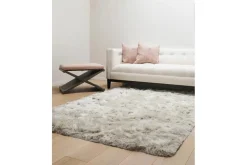 Luxe Shag Cloud Rug In Ivory, 5’ X 8’