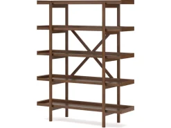 Lyncott Bookcase In Brown