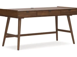 Lyncott Office Desk In Brown