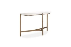 Lyon Console Table In Ivory