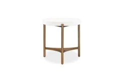 Lyon End Table In Ivory