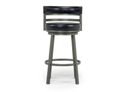 Madrid Swivel Barstool In Gray