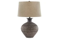 Magan Table Lamp In Antique Bronze Finish