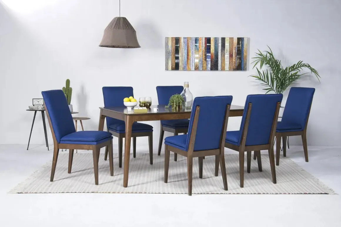 Maggie Dining Table In Walnut