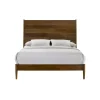 Malibu Panel Bed In Walnut, Twin