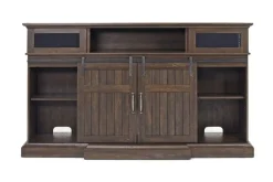 Manning Bluetooth Console In Brown, 68 Inch