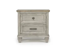 Mariana Bed, Dresser, Mirror & Nightstand In Vintage Creme, Queen